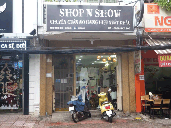 Sang MB shop thời Trang quận Bình Thạnh