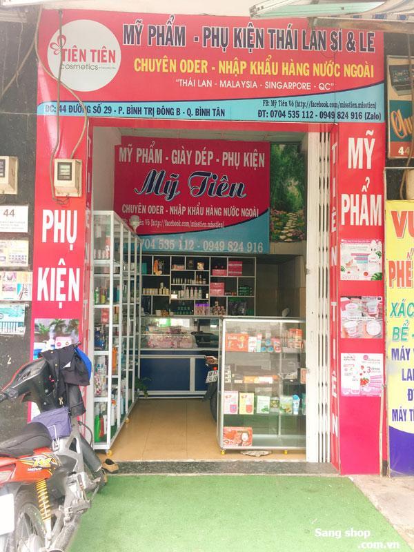 Sang nhượng Shop Mỹ Phẩm và phụ liệu tóc