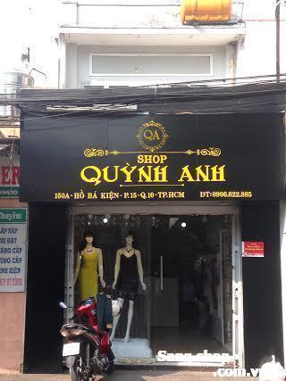 Sang shop quần áo nữ quận 10