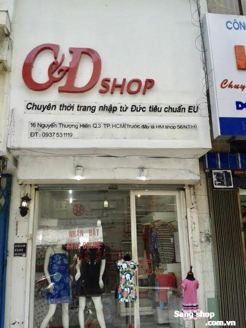 Sang Shop ( nguyên căn ) thời trang Quận 3