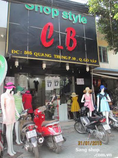 Sang Shop 505 Quang Trung, P10, Gò Vấp