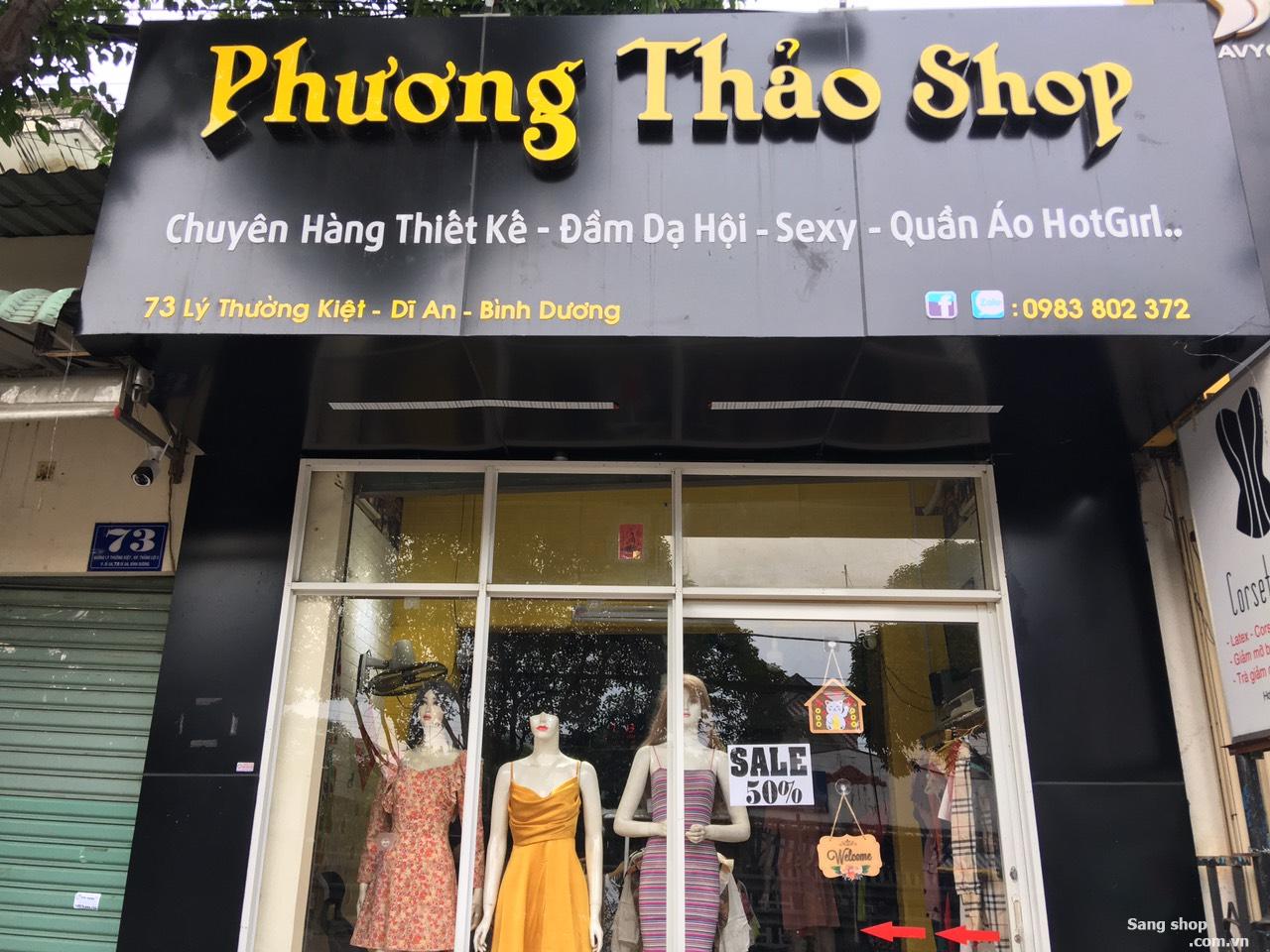 Sang shop 73 Lý Thường Kiệt. Dĩ An Bình Dương