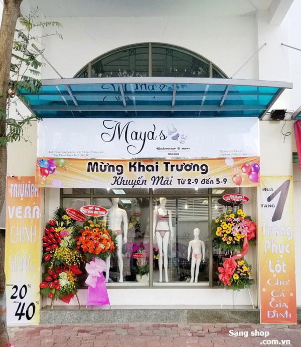 Sang shop đồ lót mới mở hai mặt tiền quận 7