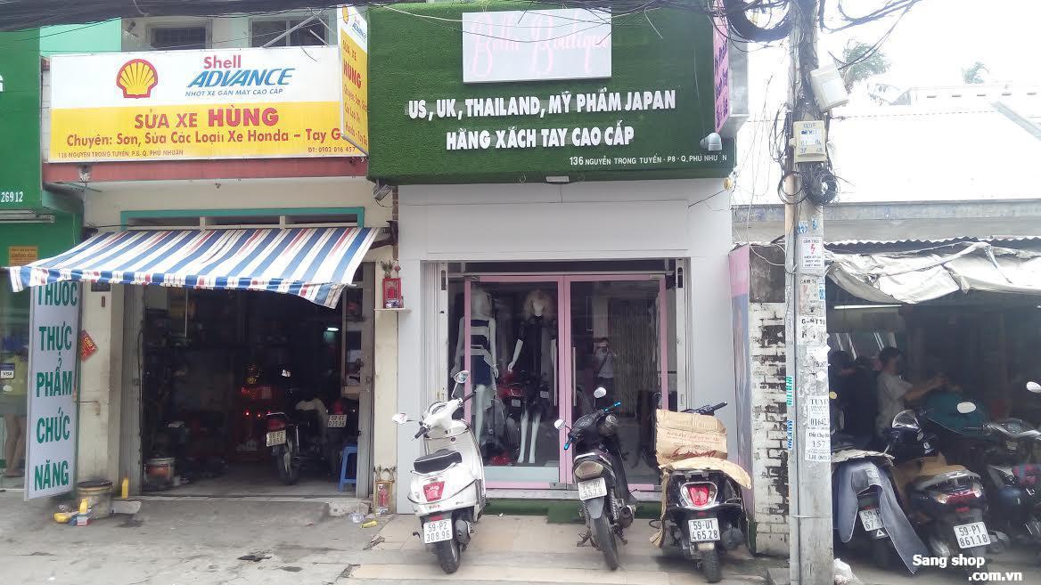 Sang shop đường Nguyễn Trọng Tuyển