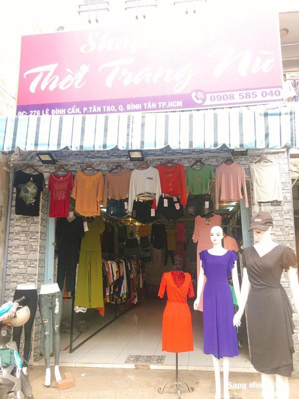 Sang Shop hoặc mặt bằng Shop thời trang