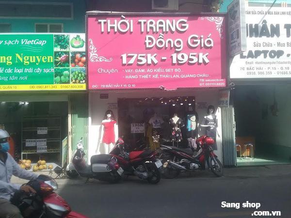 Sang shop mặt tiền đường Bắc Hải