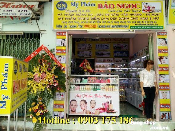 Sang shop mỹ phẩm chợ Khiết Tâm