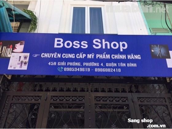 Sang shop mỹ phẩm tại đường giải phóng