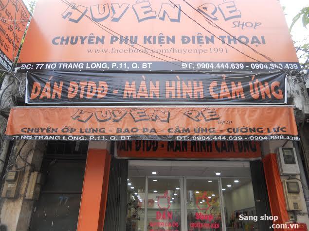 sang shop phụ kiện điện thoại hoặc MB