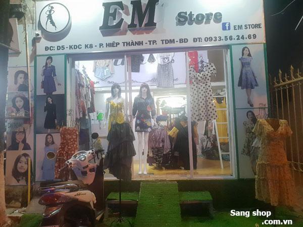 Sang shop quần áo ngay khu sinh viên gần Đại Học Bình Dương