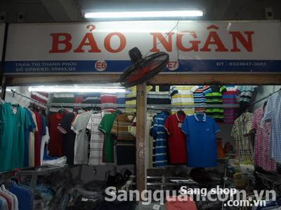 Sang shop - sạp chợ An Đông, quận 5