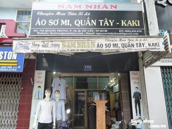 Sang shop thời trang  quận Gò vấp