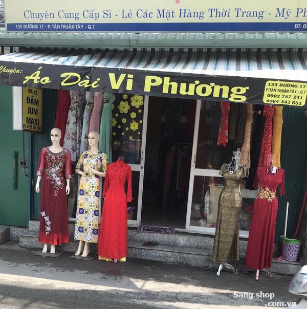 Sang shop thời trang Áo dài - Váy đầm nữ Quận 7