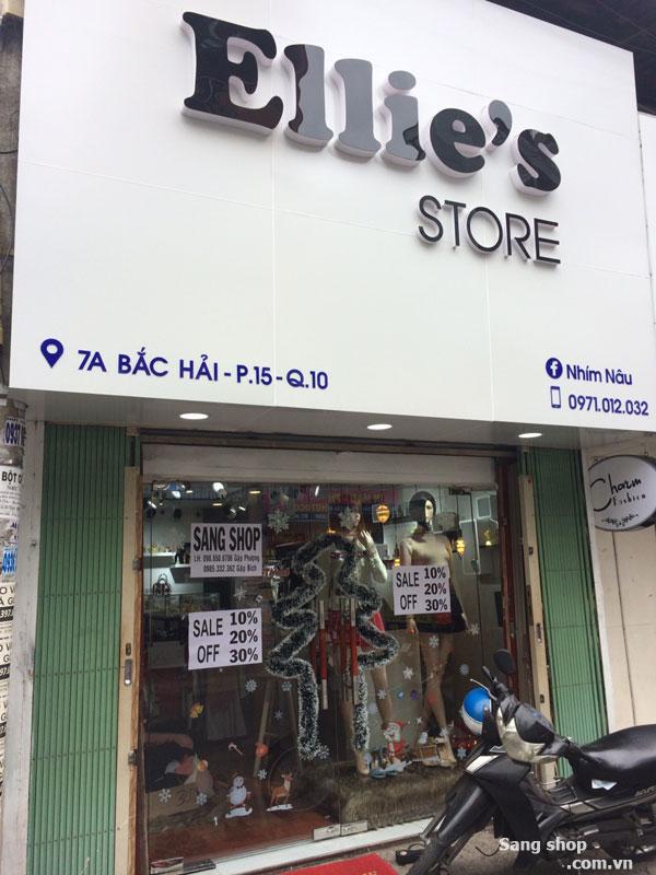 Sang shop thời trang Bắc Hải quận 10