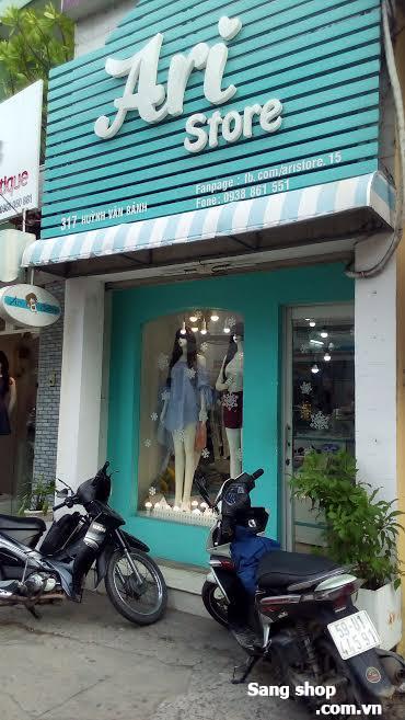 Sang shop thời trang đường Huỳnh Văn Bánh