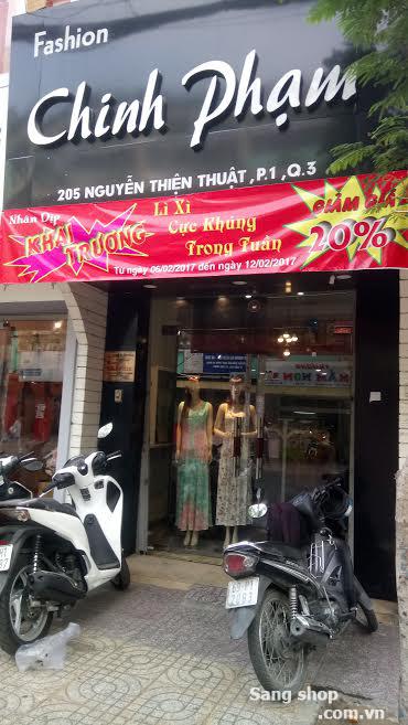 Sang shop thời trang đường Nguyễn Thiện Thuật