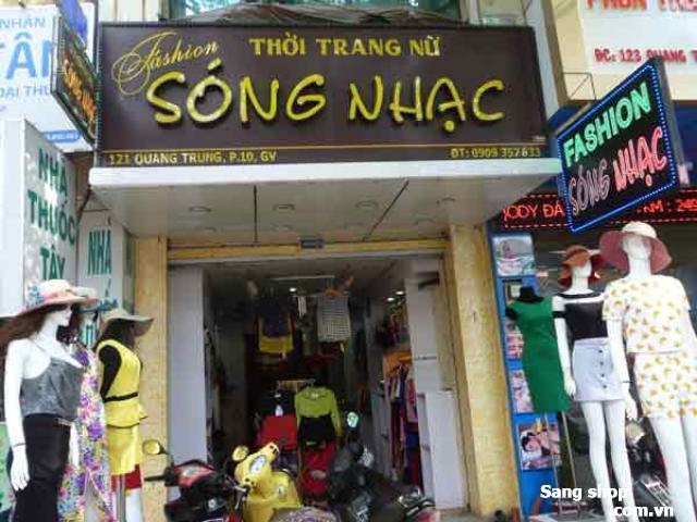 Sang shop thời trang đường Quang Trung