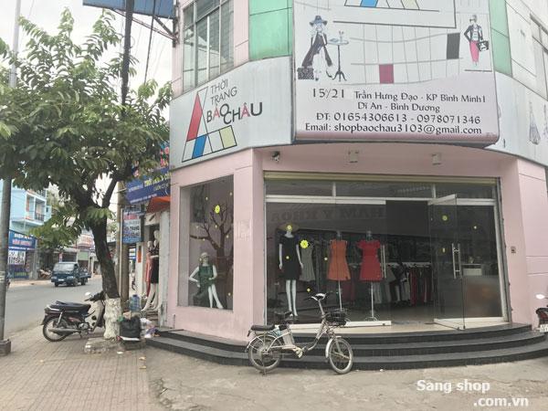 Sang shop thời trang gần chợ Dĩ An