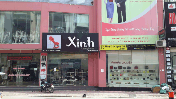 Sang shop thời trang Gìay xinh+ túi xách.