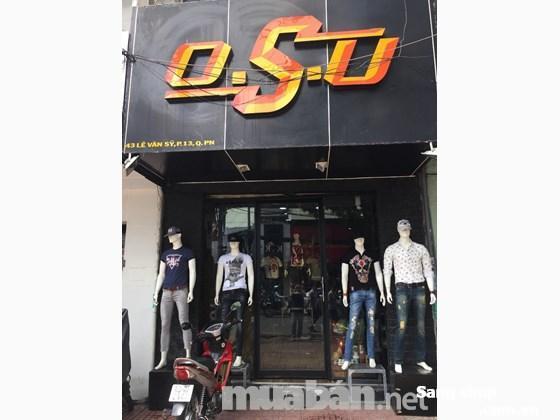 Sang shop thời trang Lê Văn Sỹ - Q Phú Nhuận