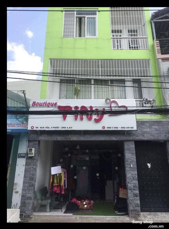 Sang shop thời trang mặt tiền đường quận 9