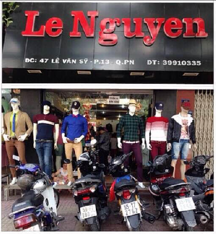 Sang Shop thời trang nam Le Nguyen