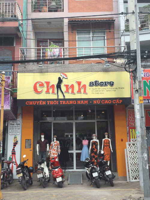 Sang shop Thời trang Nam Nữ quận Gò Vấp