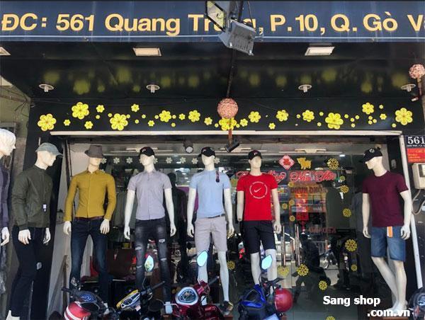 Sang gấp shop thời trang mặt tiền Quang Trung, KD lâu năm