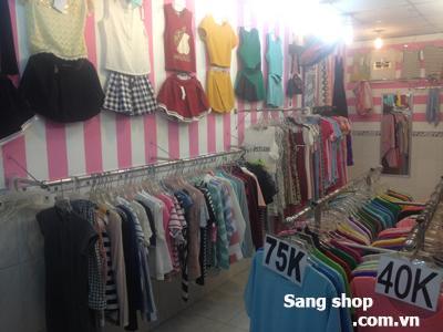 Sang shop thời trang nữ đối diện chợ Phạm Thế Hiển,