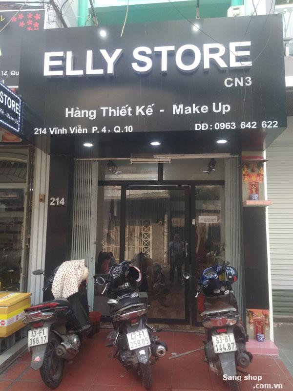 Sang shop thời trang nữ khu trung tâm