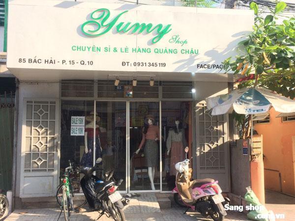 Sang gấp shop thời trang nữ mặt tiền Bắc Hải