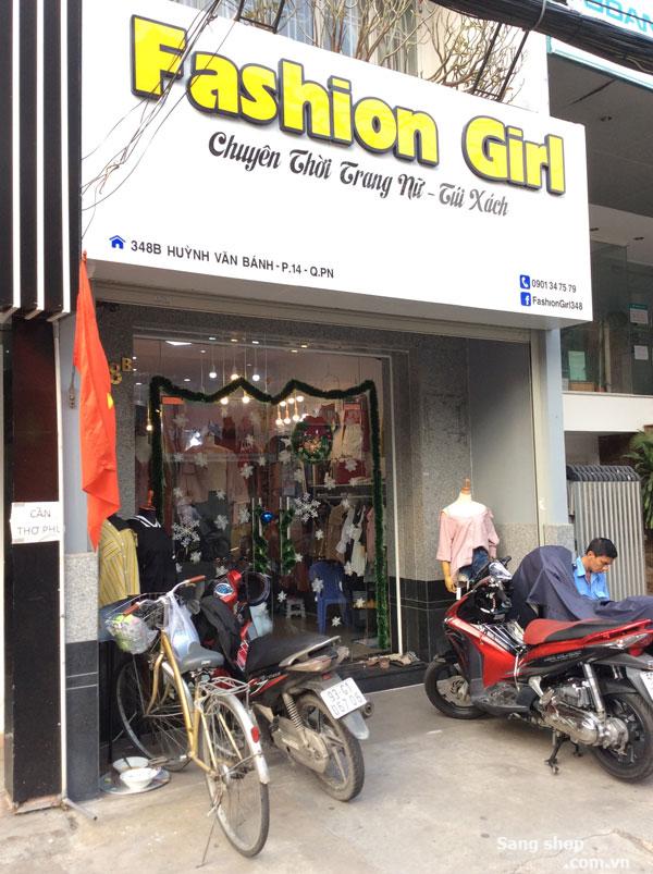 Sang Shop Thời Trang Nữ mặt tiền đường Huỳnh Văn Bánh