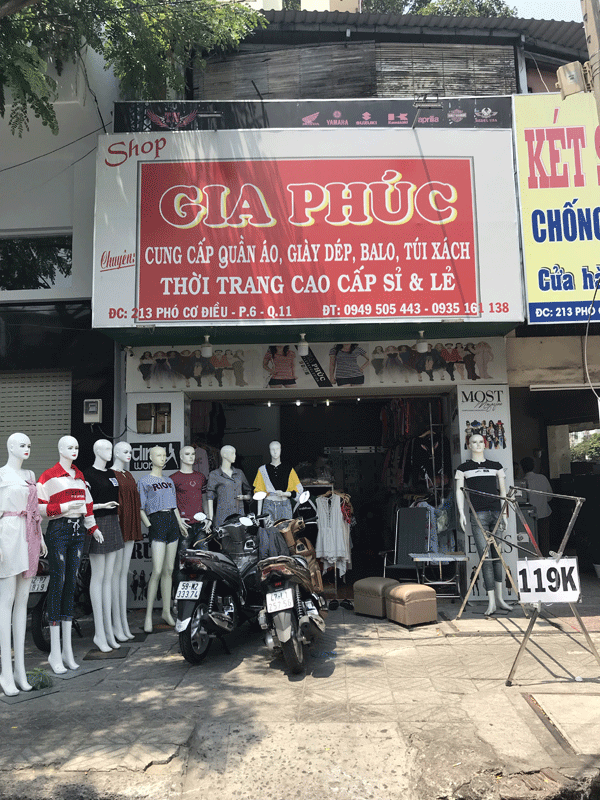 Sang shop Thời Trang Quận 11