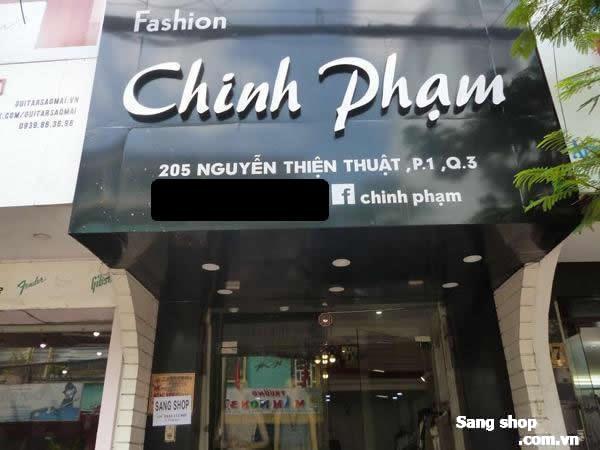 Sang shop thời trang quận 3