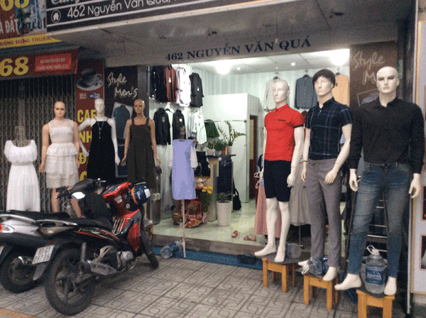 Sang shop thời trang quần áo Quận 12