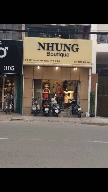 Sang shop thời trang quận Phú Nhuận