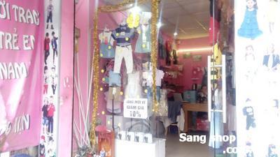 Sang shop thời trang trẻ em