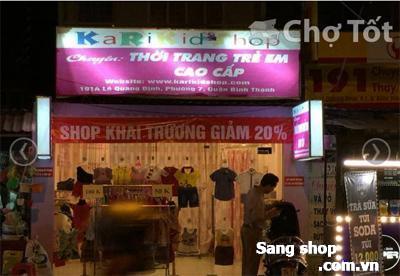 Sang shop thời trang trẻ em cao cấp