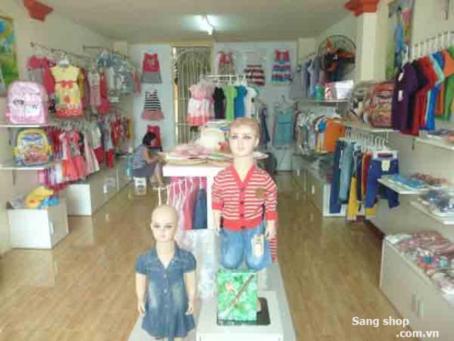 Sang shop thời trang trẻ em đường Quang Trung