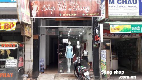 Sang shop thời trang trung tâm quận 10