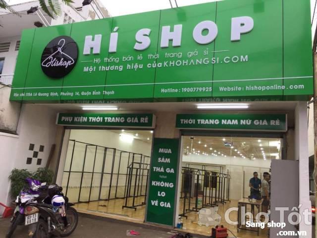 Shop thời trang mới đường Lê Quang Định